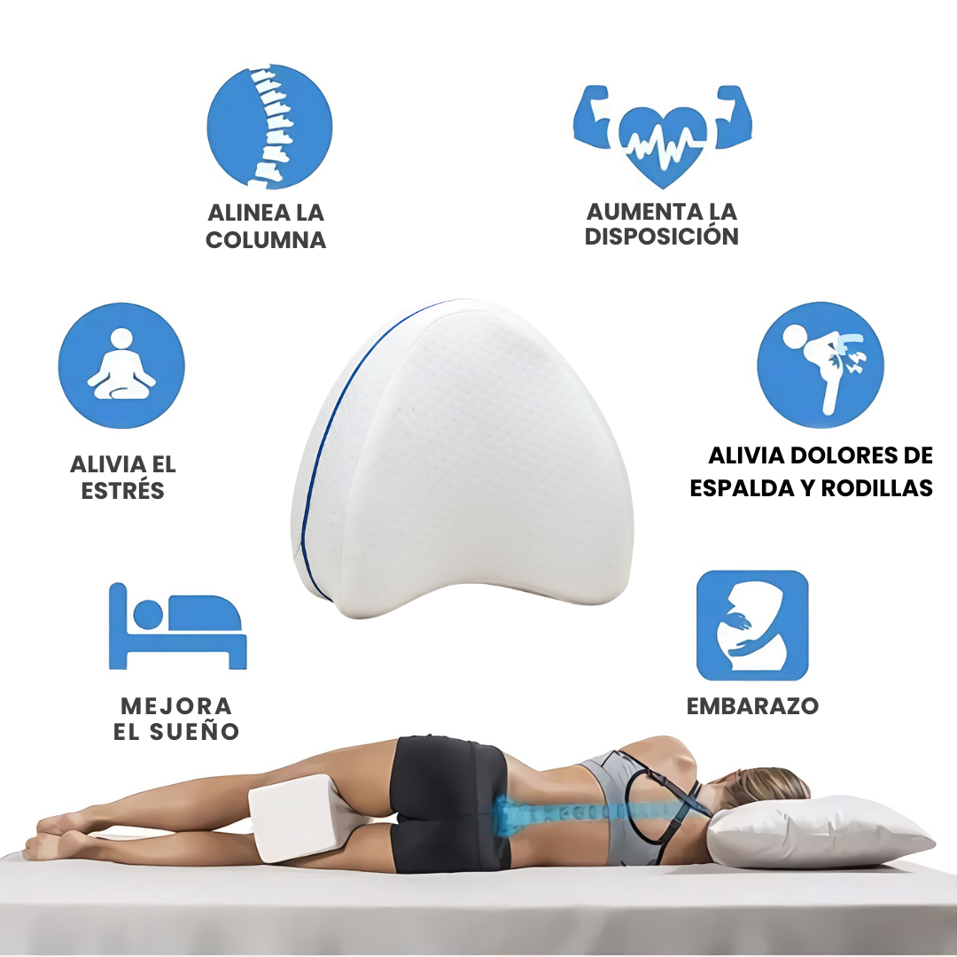 Almohada ergonómica para piernas